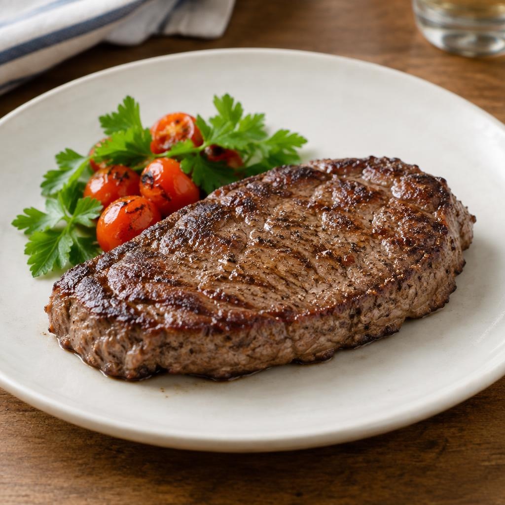 Entree: Spain – Bistec a la plancha (Griddle-seared steak) recipe