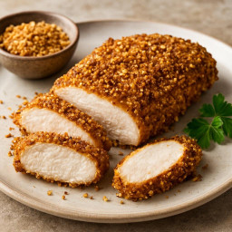 Dukkah-Crusted Chicken Breast recipe