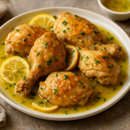 Κοτόπουλο λεμονάτο ➤ Kotópoulo lemonáto recipe