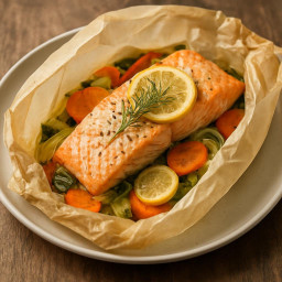 Salmon en Papillote recipe