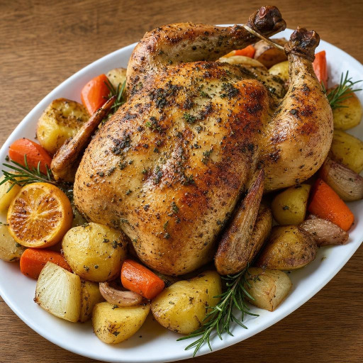 Poulet rôti recipe