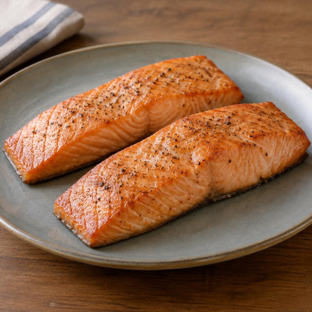 Entree: United Kingdom – Scotland – Hot-smoked salmon recipe